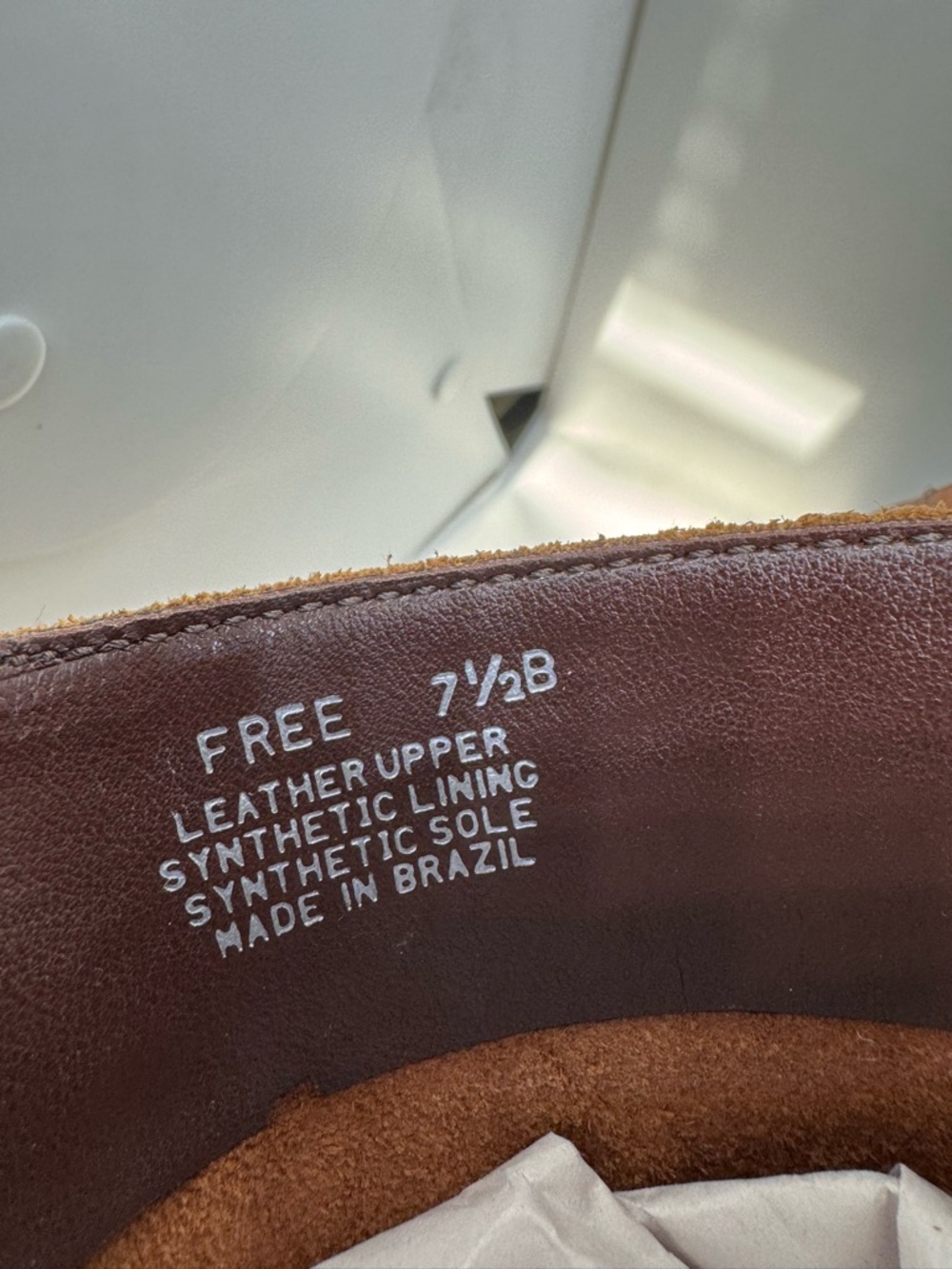 Steve Madden Free Chunky Platform Leather Boots 90s Y2K Vintage Women's Size 7.5 - Picture 13 of 13